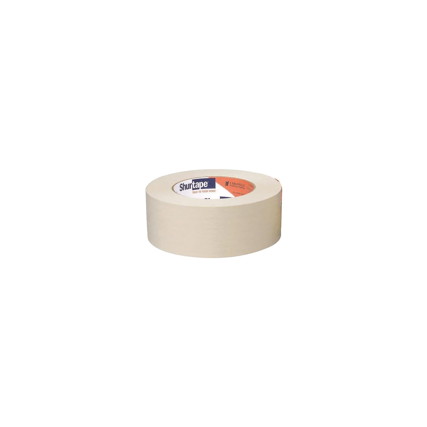 Shurtape 101534 ColonialÂ® Premium Grade, High Adhesion Masking Tape, 2