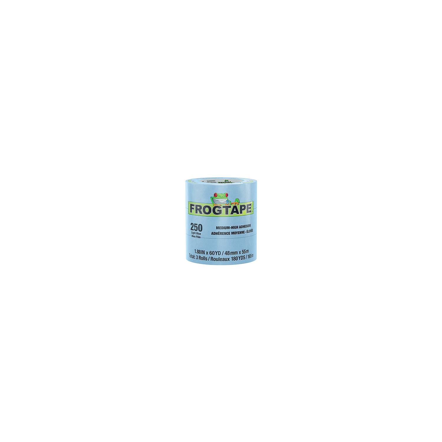 Shurtape 105329 FrogtapeÂ® 250 Blue Performance Grade Masking Tape, 2