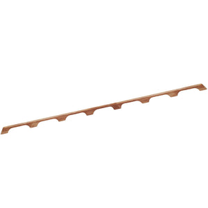 Whitecap Teak Handrail - 7 Loops - 73