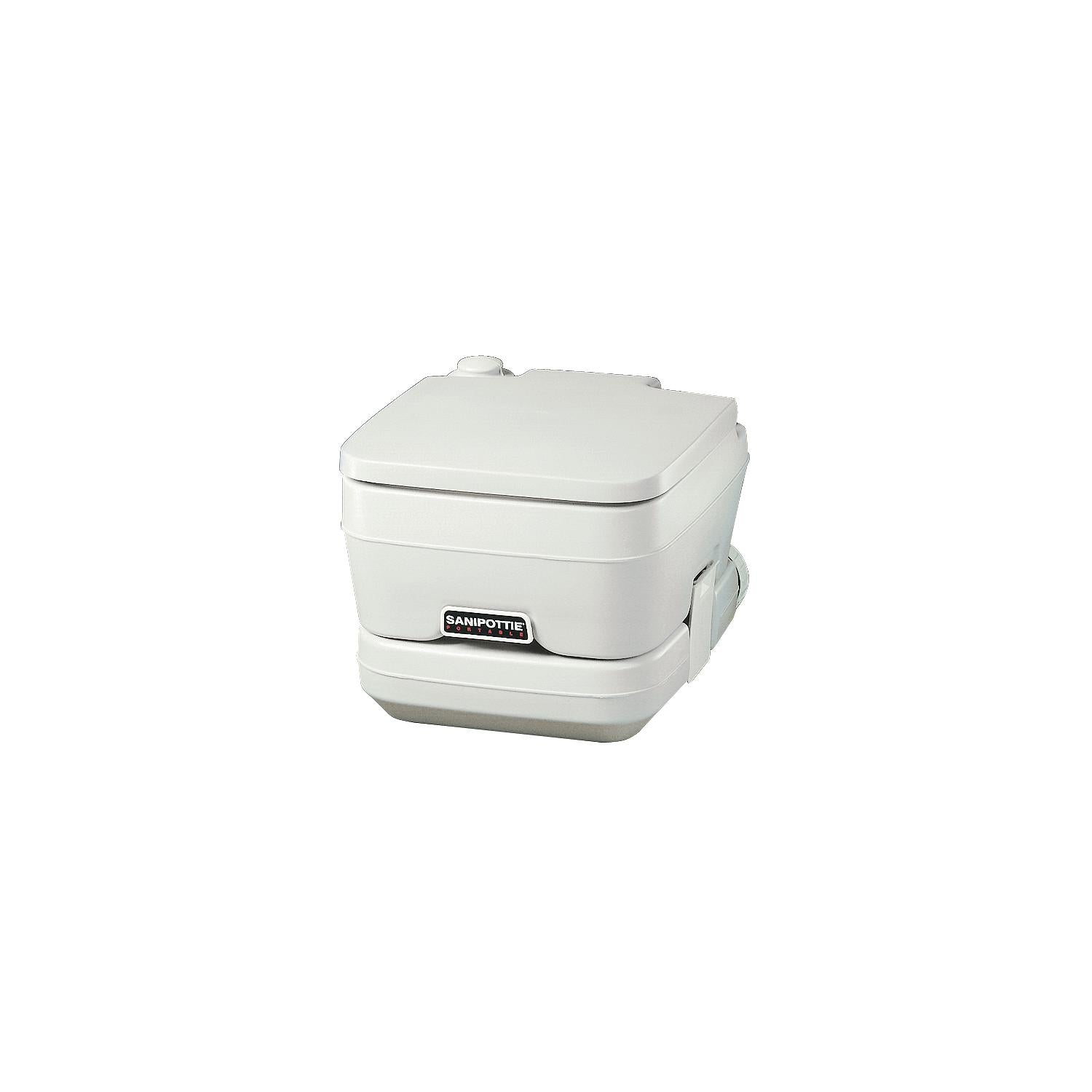 Dometic 9108554393 2.5 Gallon SaniPottie 964MSD Portable Toilet With Mounting Brackets and 1.5