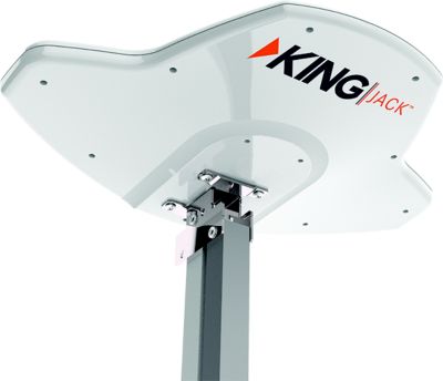 King OA8301 Jack White Replacement RV Antenna Head