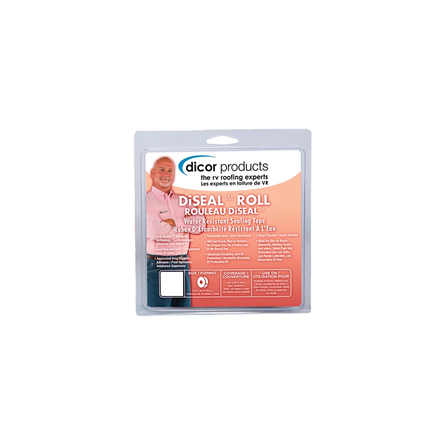 Dicor Corporation 522TPO-625-1C 522TPO6251C Seal-Tite Sealing Tape, 6