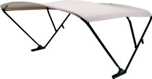 Taylor Made Products 2021133089 Sureshade Power Bimini w/Battery Option, Beige w/Black Anodized Frame