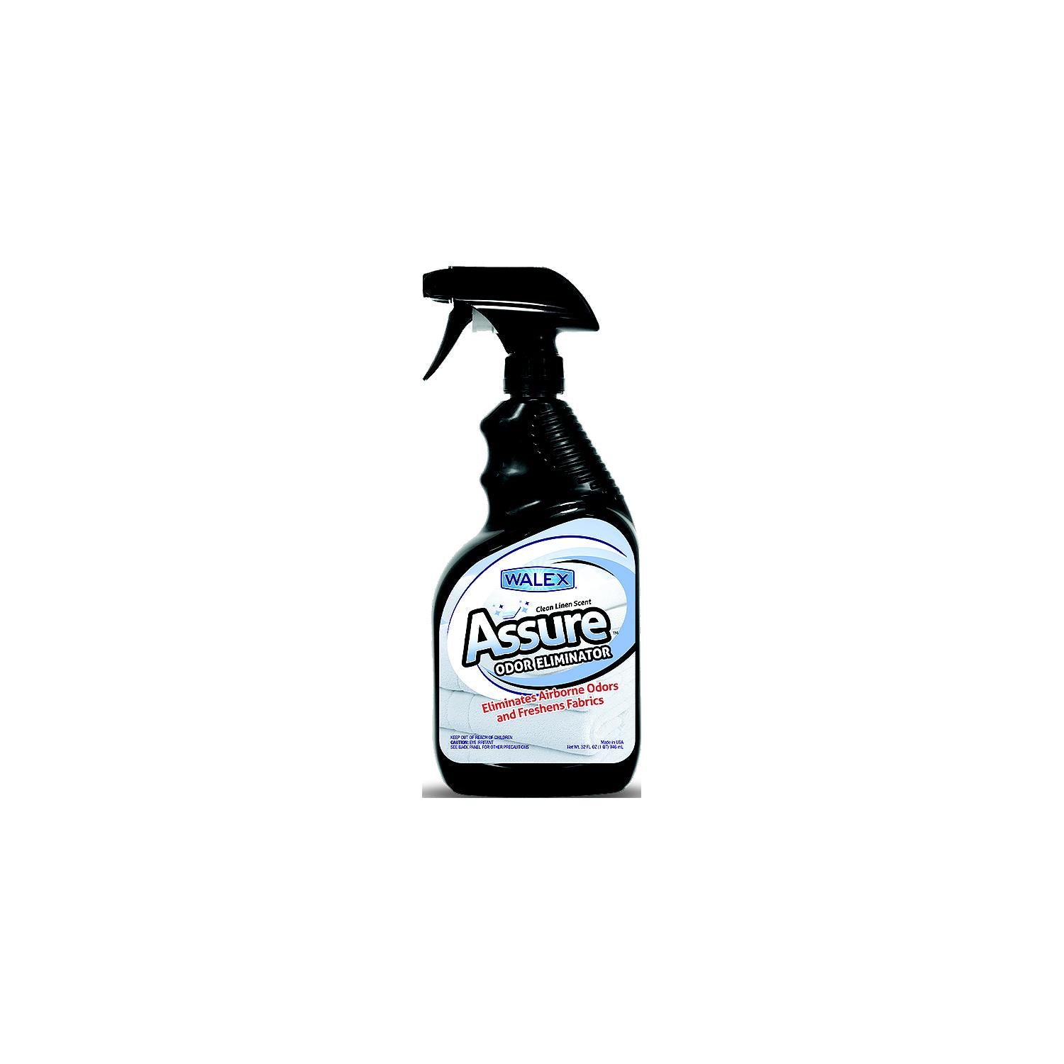 Walex Products ASSURE32CL Assure Odor Eliminator, Clean Linen, 32 oz.