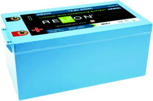 RELiON RB200 LiFePO4 Lithium Iron Phosphate 12V Battery, Group 8D