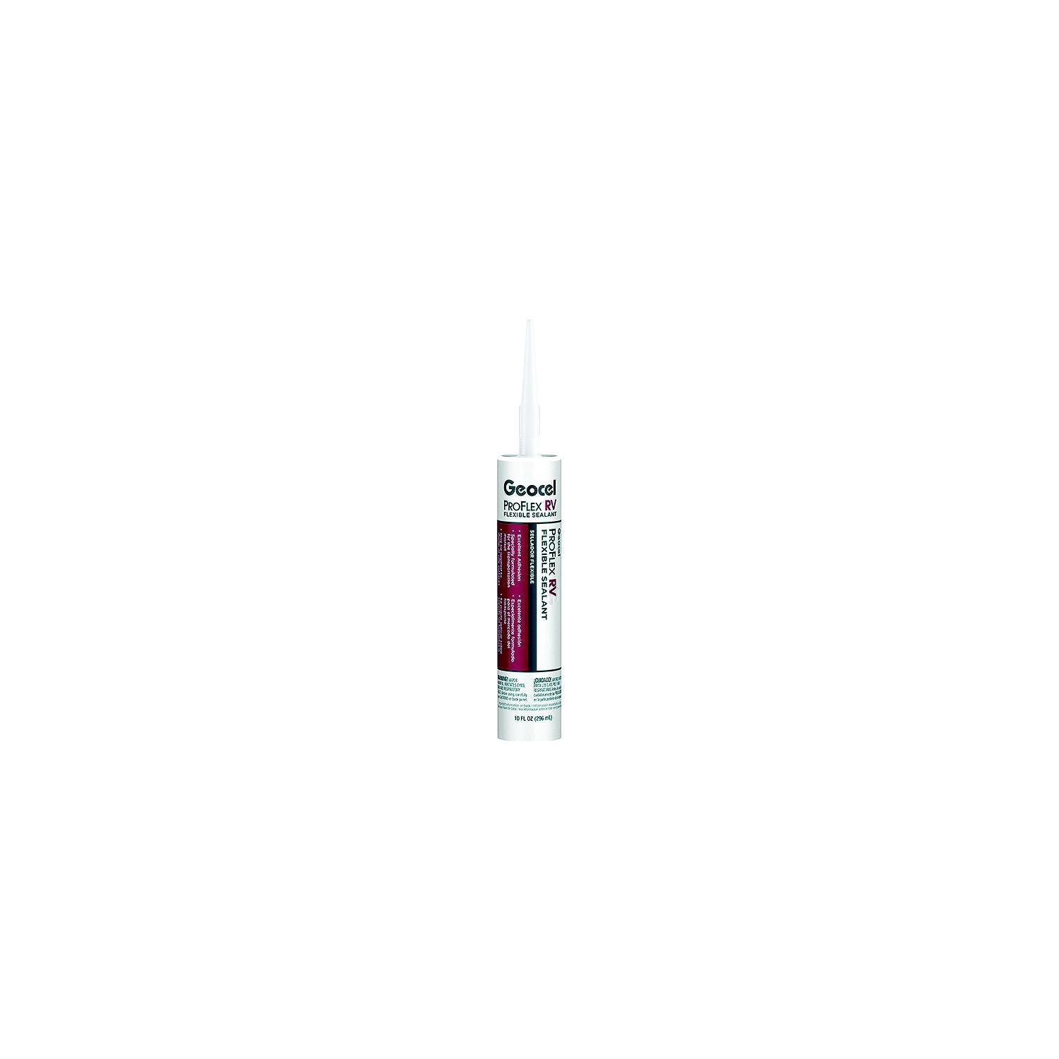 Geocel GC28927 Pro FlexÂ® RV Flexible Sealant, Bright White