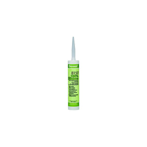 Geocel GC68125 8150Â® 100% Silicone High Performance Neutral Cure Sealant, 10.3 oz., Clear