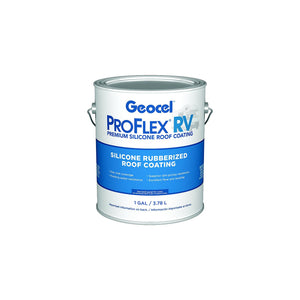 Geocel KSRV44300-16 KSRV4430016 Pro FlexÂ® RV Silicone Rubberized Roof Coating, 1 Gal