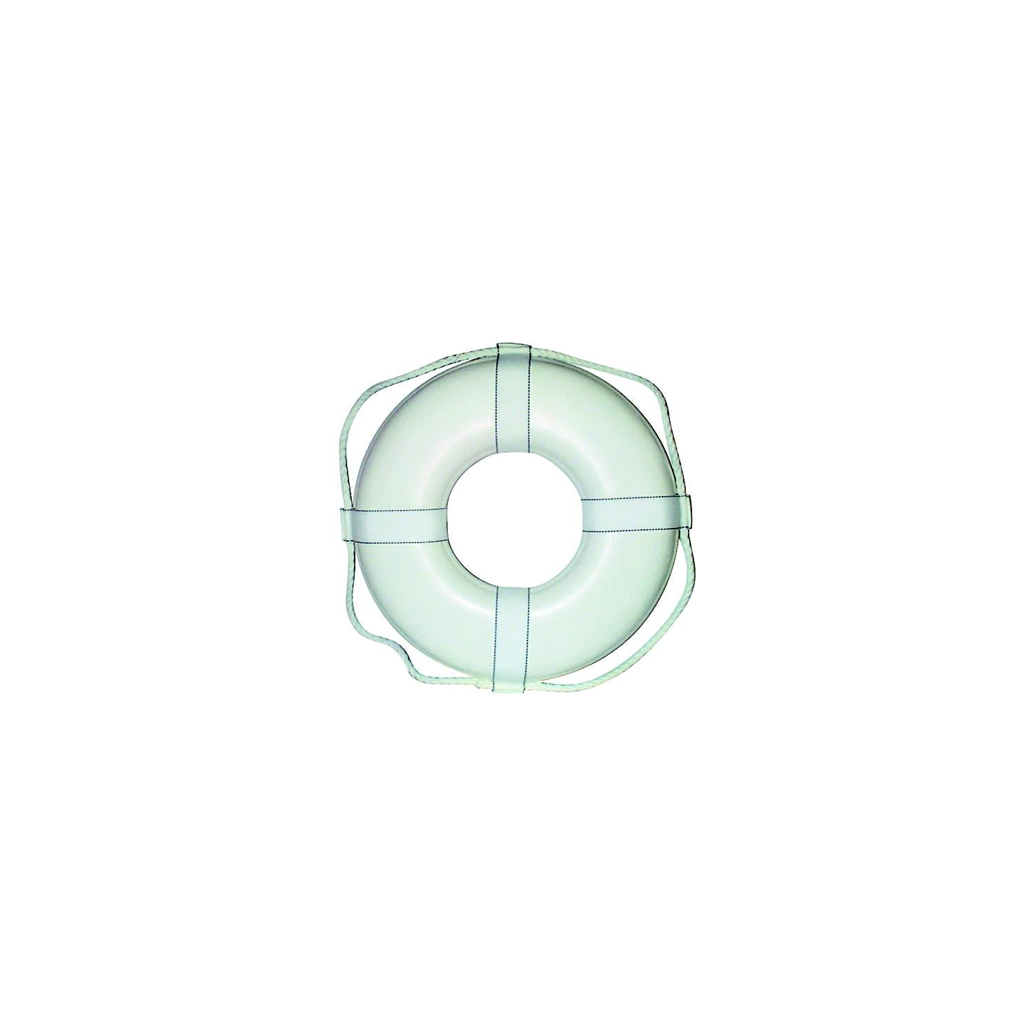 Cal June GW-24 Jim-Buoy Closed Cell Foam U.S.C.G. Approved Life Ring With Webbing Straps