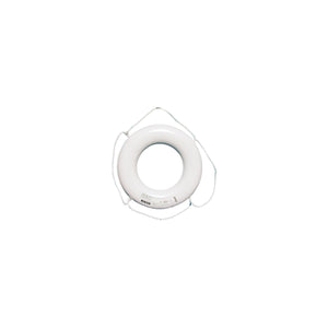 Cal June GW-X-30 Jim-Buoy Closed Cell Foam U.S.C.G. Approved Life Ring With Rope Molded Into Core