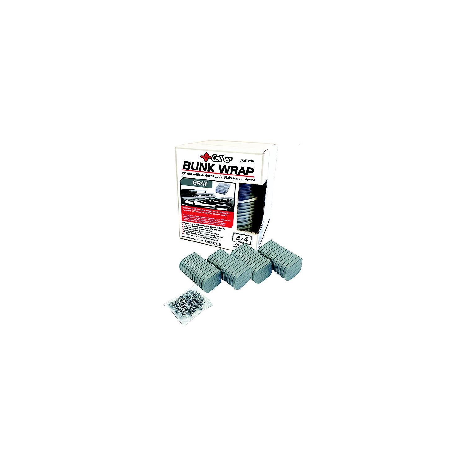 Caliber 23054 Bunk Wrap Kit (Includes 4 Endcaps and Stainless Steel Hardware)