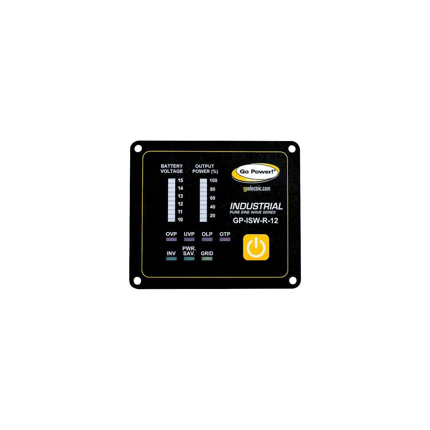 GoPower! 79999 Go Power! Industrial Pure Sine Wave Inverter Remote