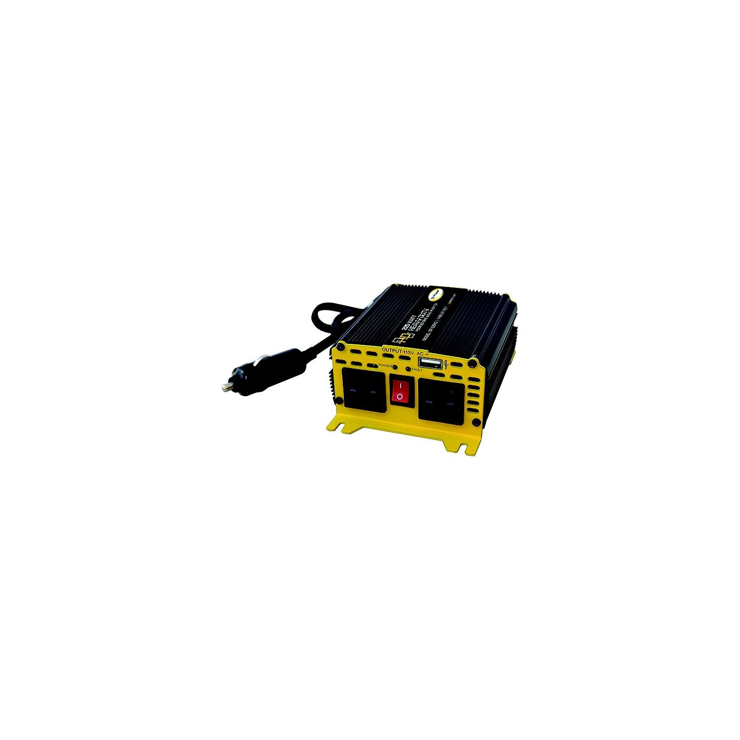 GoPower! 80173 Go Power! Heavy-Duty Modified Sine Wave Inverter, 225 Watts