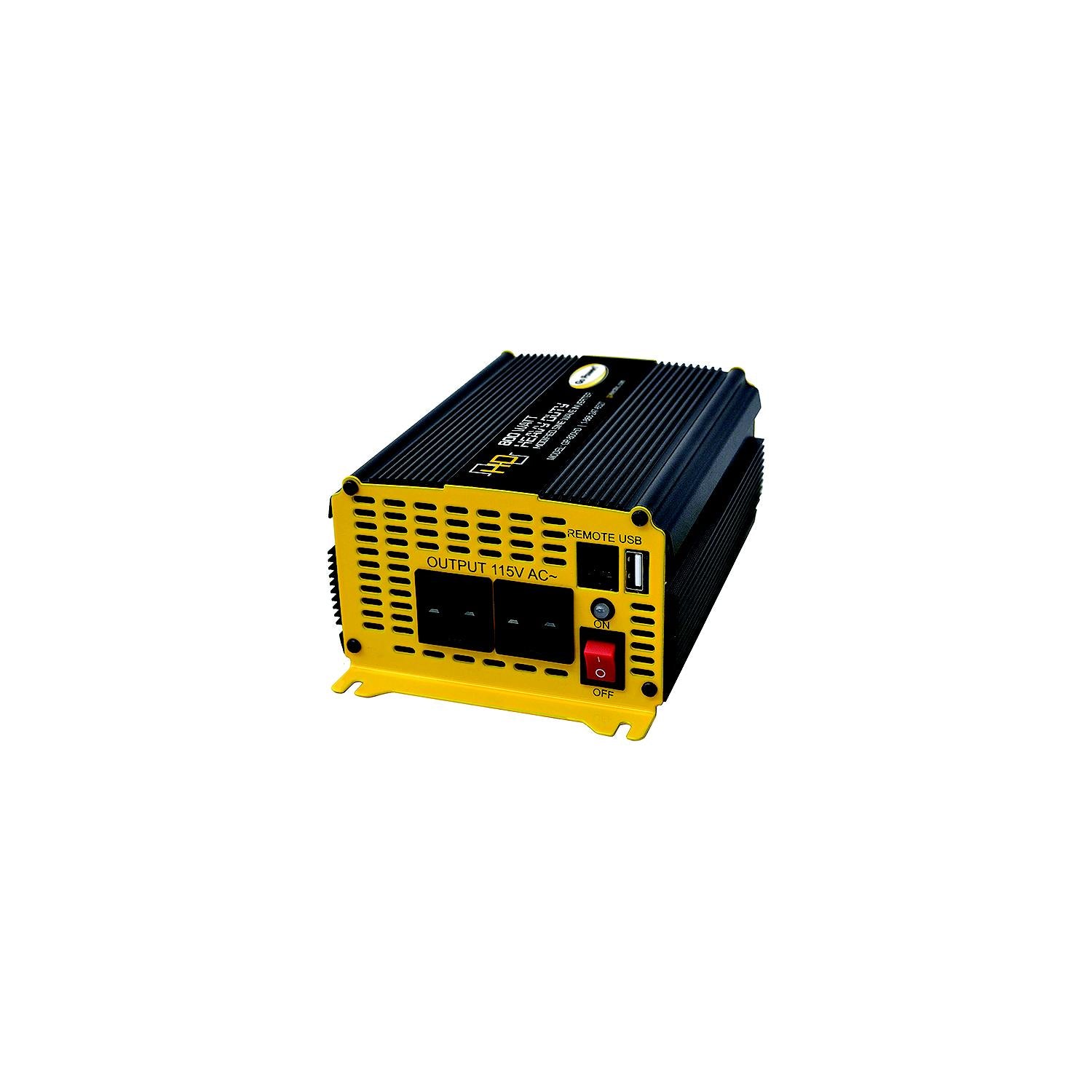 GoPower! 80175 Go Power! Heavy-Duty Modified Sine Wave Inverter, 800 Watts