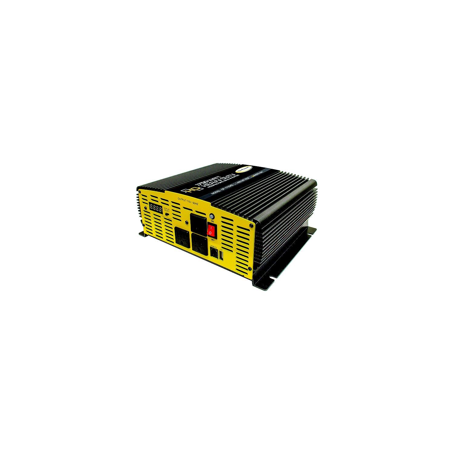 GoPower! 80177 Go Power! Heavy-Duty Modified Sine Wave Inverter, 1750 Watts