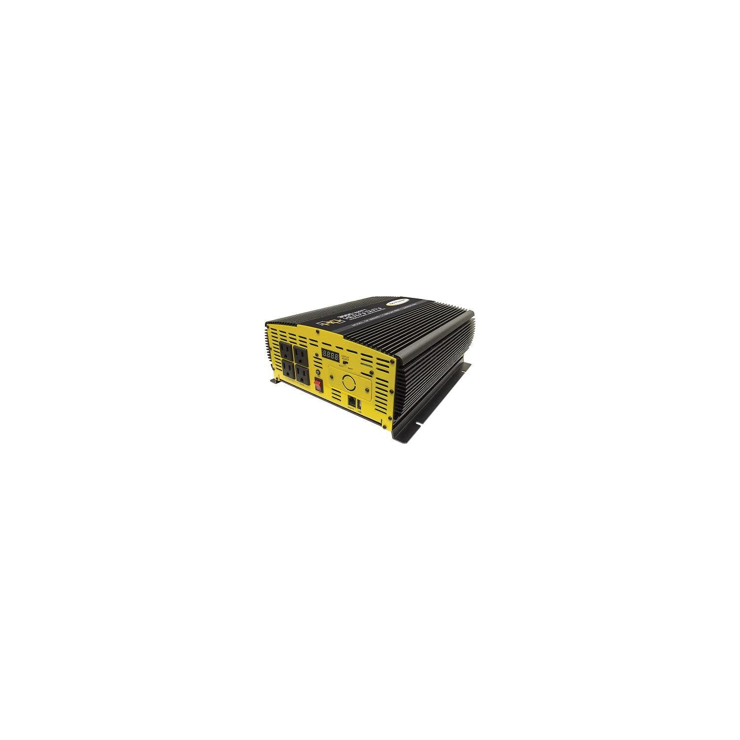 GoPower! 80178 Go Power! Heavy-Duty Modified Sine Wave Inverter, 3000 Watts
