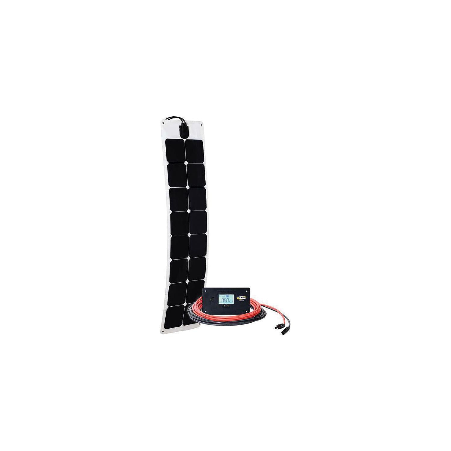 GoPower! 83303 Go Power! Solar Flexâ„¢ Panel w/10A PMW, 55 Watts