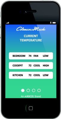 Coleman-Mach 9430-725 9430725 Bluetooth Ceiling Assembly, White, Heat Ready