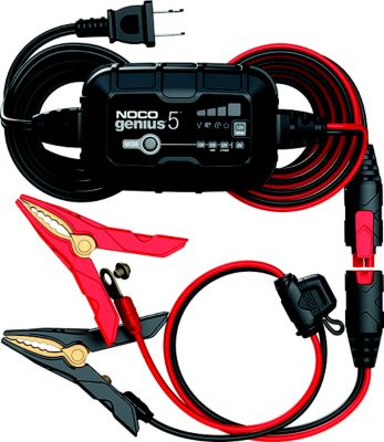 Noco GENIUS5 GeniusÂ® Battery Charger And Maintainer, 5 Amp