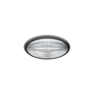 FulTyme RV 1188 LED Porch Light, Clear Light/ Black Housing w/o Switch