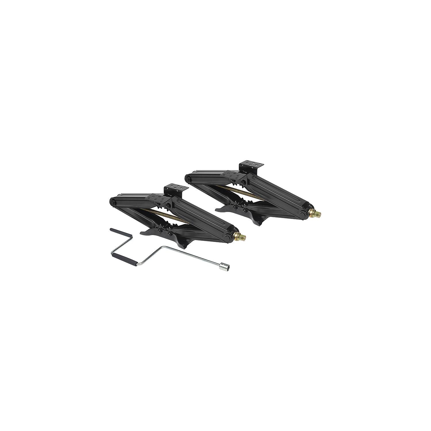 FulTyme RV 590-2130 2130 Trailer Stabilizing Scissor Jacks with Handle