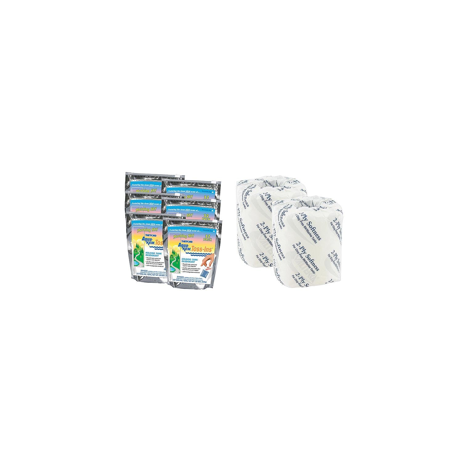 FulTyme RV 4013 Bathroom Starter Kit, 2 Roll