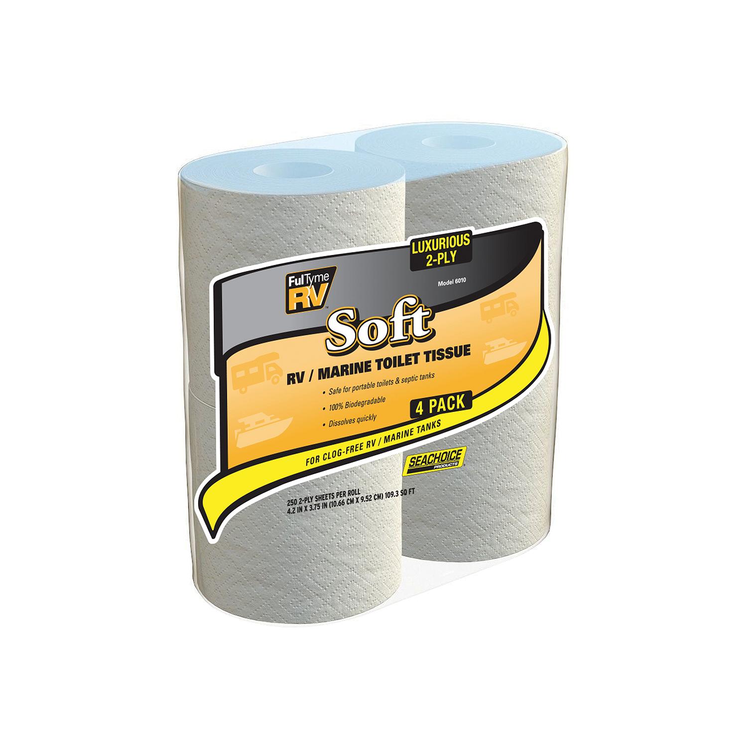 FulTyme RV Q6010 6010 2-Ply & Marine Toilet Tissue-Toilet Paper