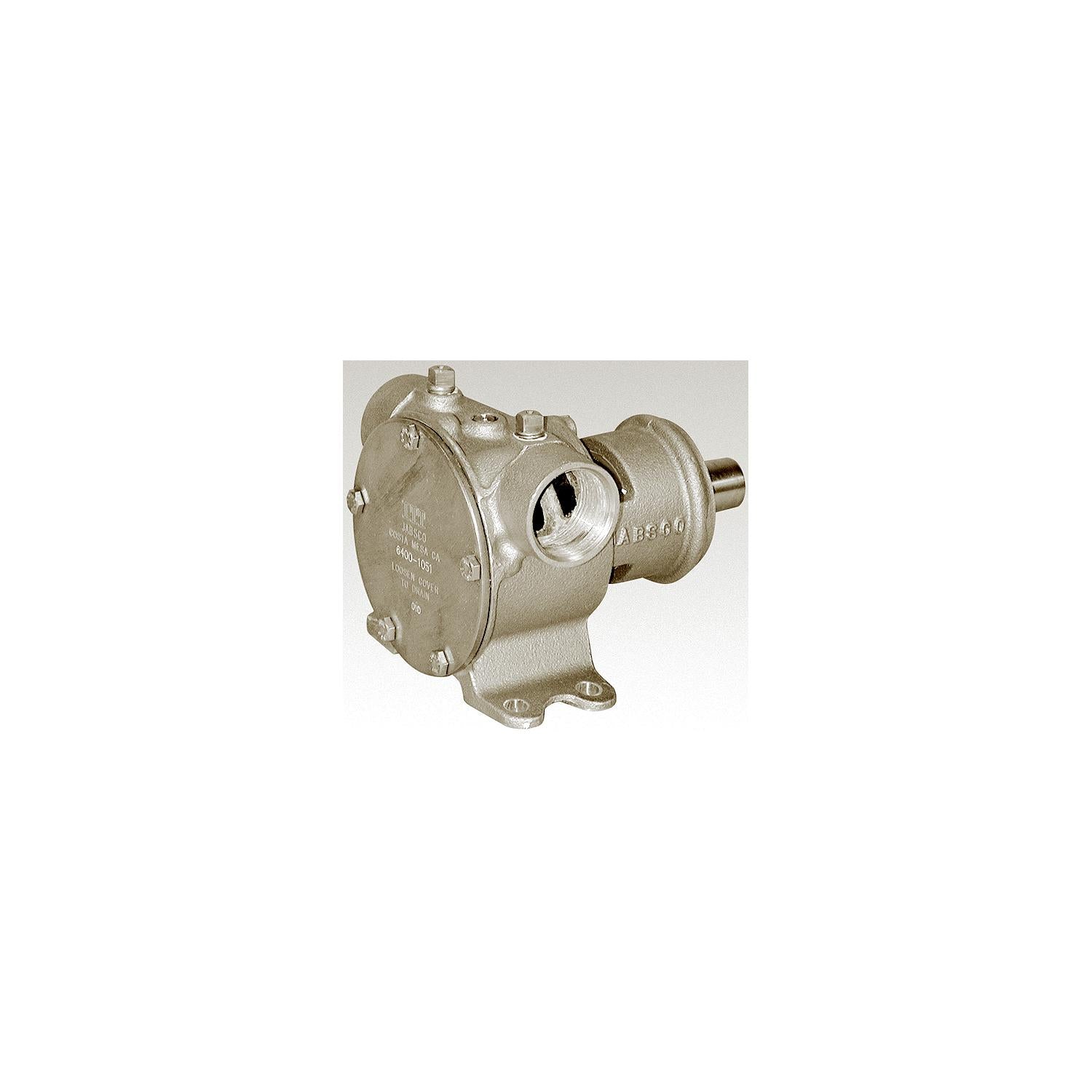 Jabsco 6400-1051 64001051 Pulley Driven Flexible Impeller Pump