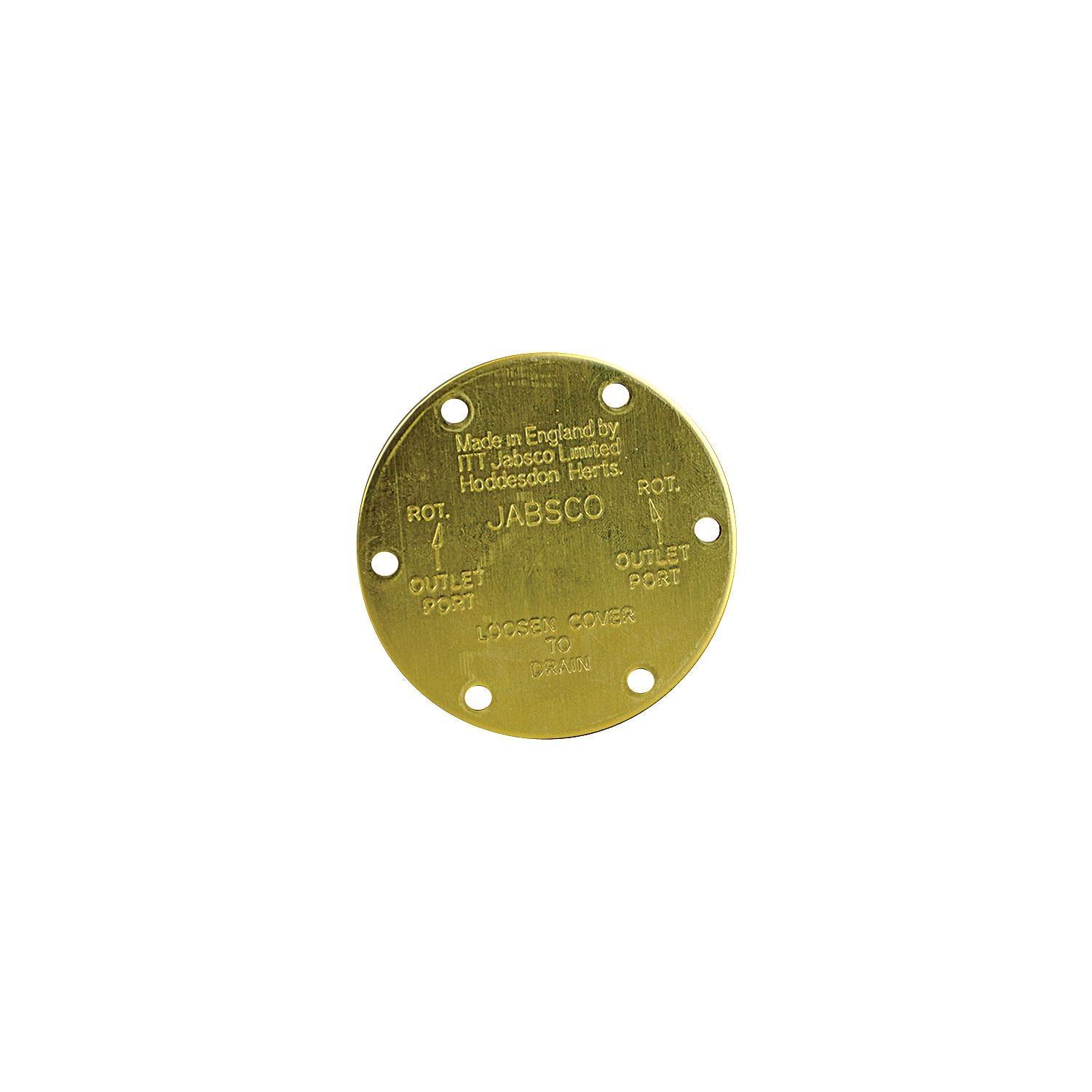 Jabsco 11830-0000 118300000 End Cover