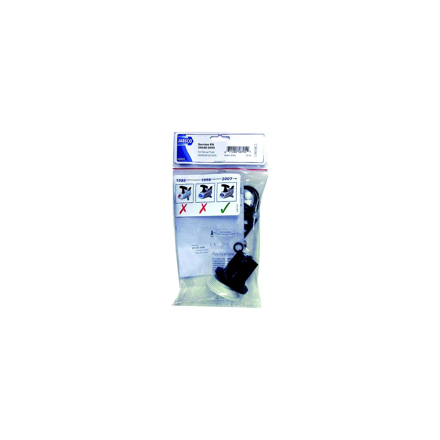 Jabsco 29045-3000 290453000 Major Service Kit