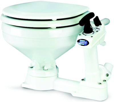 Jabsco 290905000 Twist 'N' Lock Manual Toilet, Compact