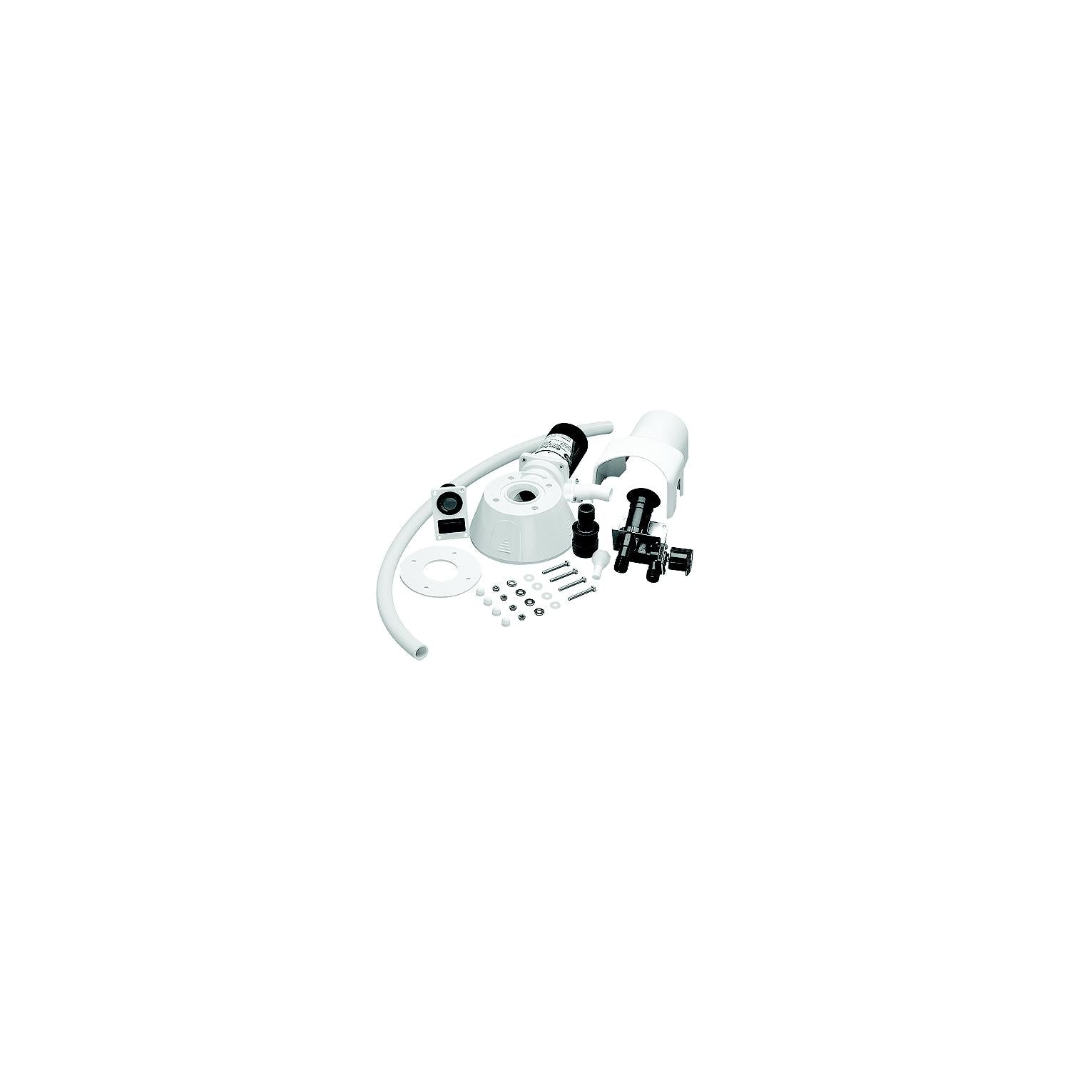 Jabsco 37055-0092 Fresh Water Conversion Kit for Quiet Flush Electric Toilet