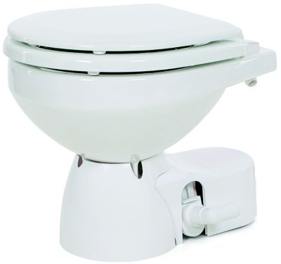 Jabsco 38245-3092 382453092 Quiet Flush E2 Marine Toilet, Compact Unit for Salt Water