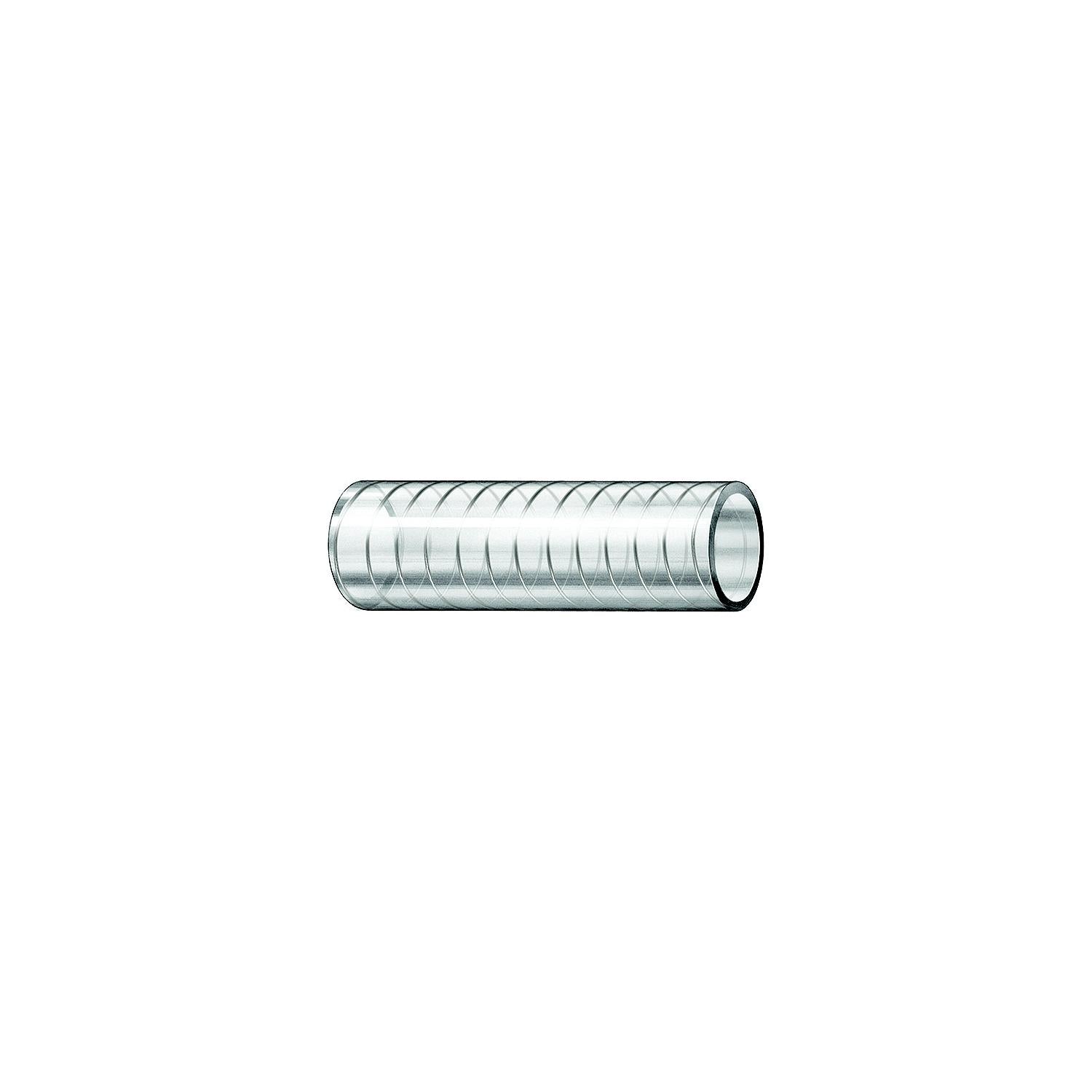 Trident Hose 163-1146 1631146 Wire Reinforced Clear PVC - (FDA), 1-1/4