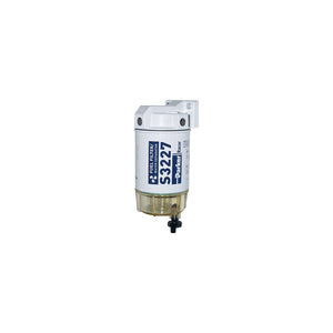 Racor 320R-RAC-01 10 Micron Gas Spin-On Fuel/Water Seperator With Clear Bowl for Outboards