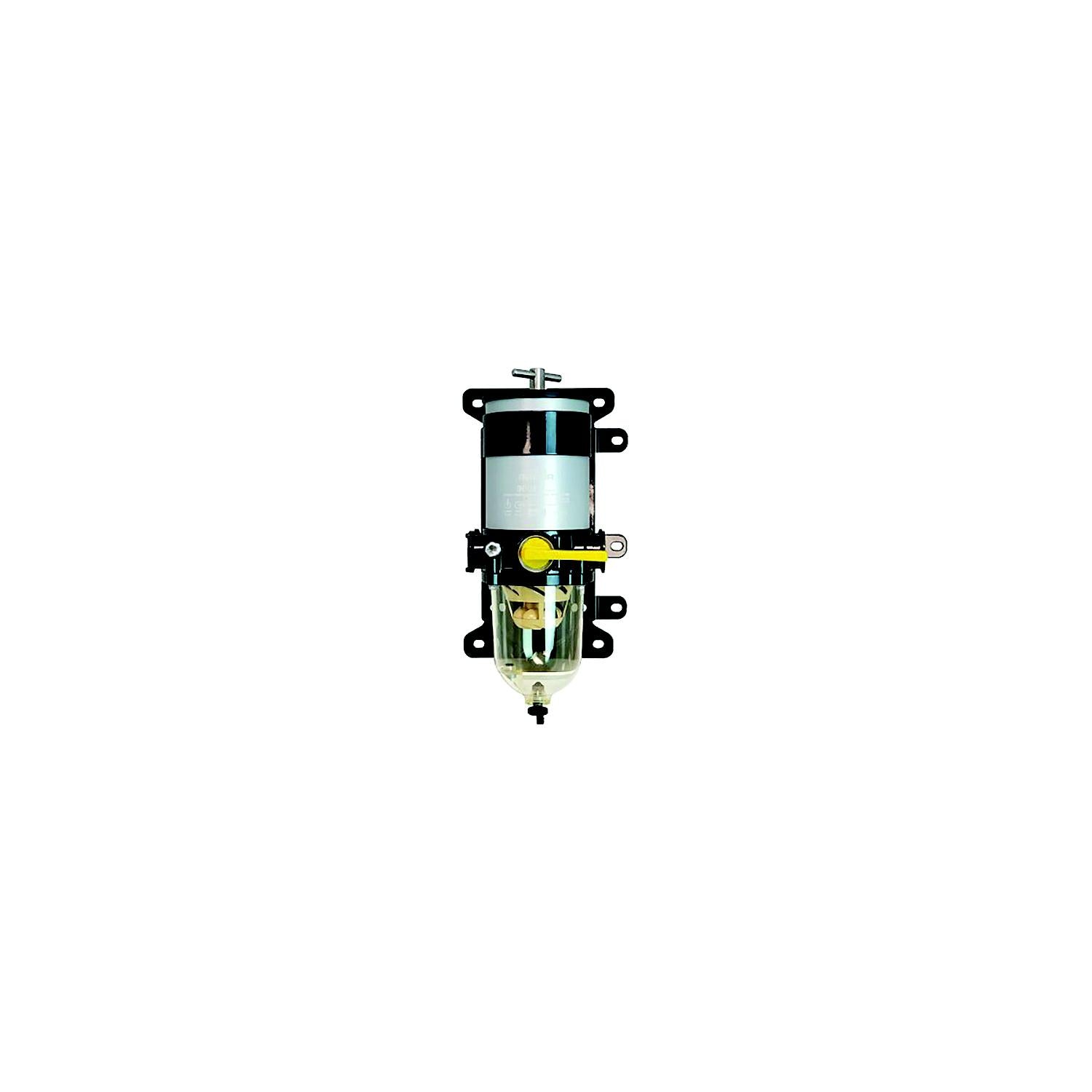 Racor 900FV10 Marine Turbine Fuel Filter/Water Separator w/Clear Bowl, 10 Micron