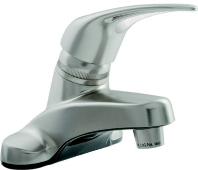 Dura Faucet DF-PL100-SN DFPL100SN Single Lever Lavatory Faucet, Satin Nickel