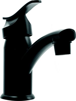 Dura Faucet DF-PL200-MB DFPL200MB Single Lever Centerset Lavatory Faucet, Matt Black