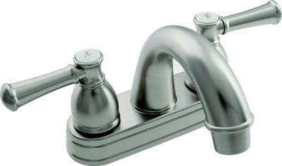Dura Faucet DF-PL620L-SN DFPL620LSN Designer Arc Spout Lavatory Faucet, Satin Nickel