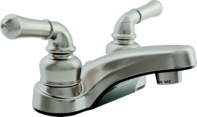 Dura Faucet DF-PL700C-SN DFPL700CSN Classical Lavatory Faucet, Satin Nickel