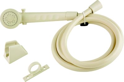 Dura Faucet DF-SA130-BQ DFSA130BQ Economy Single Function Shower Wand & Hose Kit, Bisque