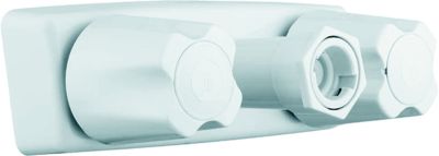 Dura Faucet DF-SA180-WT DFSA180WT Exterior Shower Faucet, White