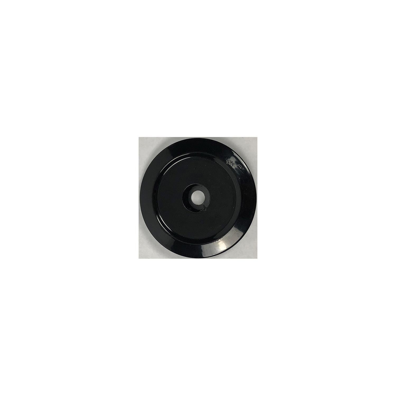 Bob's Machine Shop 311-100005PCBLK 311100005 Decksaver Trolling Motor Stabilizer Plate, Black