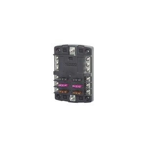 Blue Sea Systems 5030-BSS 5030 ST Blade Common Source ATO/ATC Fuse Block w/Negative Bus - 6 Circuits