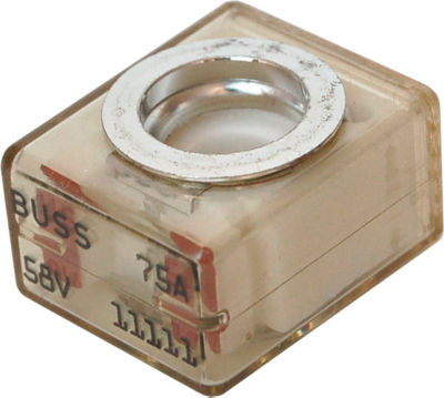 Blue Sea Systems 5180-BSS Terminal Fuse, 75 Amp, Brown