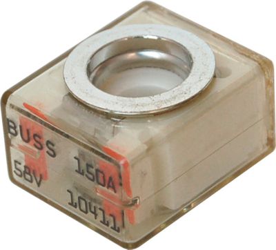 Blue Sea Systems 5185-BSS Terminal Fuse, 150 Amp, Orange
