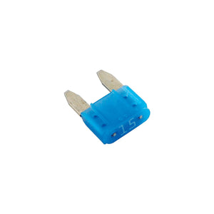 Blue Sea Systems 5272-BSS 5272 ATMÂ® Mini Blade Fuse, 15 Amp, Blue, 2/pk
