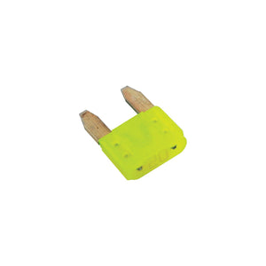Blue Sea Systems 5273-BSS 5273 ATMÂ® Mini Blade Fuse, 20 Amp, Yellow, 2/pk