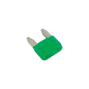 Blue Sea Systems 5274-BSS 5274 ATMÂ® Mini Blade Fuse, 30 Amp, Green, 2/pk