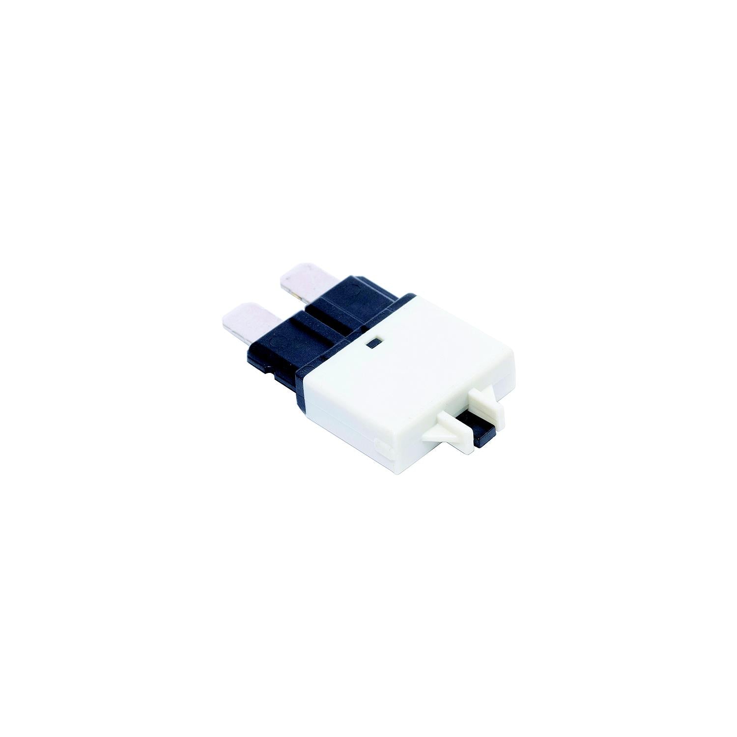 Blue Sea Systems 7067-BSS 7067 ATO/ATC-Style Low Profile Circuit Breaker, 25A, White, 2/pk